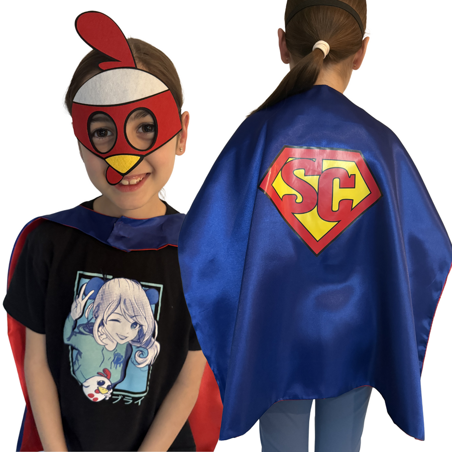 Super Hero Cape and Mask