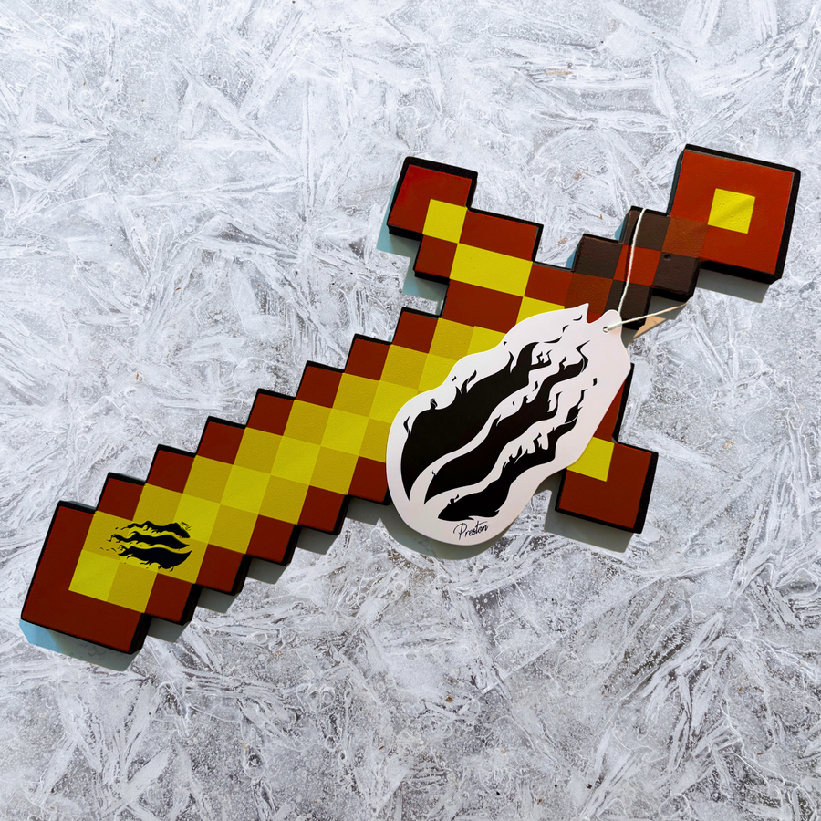 Pixel Flame Sword